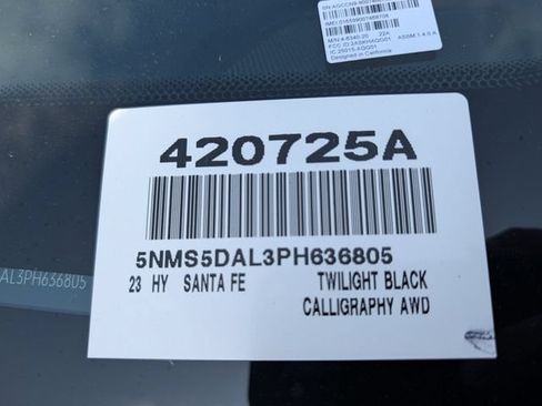 Used 2023 Hyundai Santa Fe Calligraphy w/ Cargo Package AWD/4WD image 39