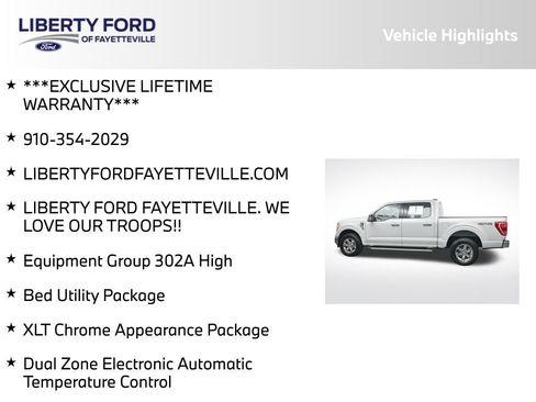 Used 2023 Ford F150 XLT w/ Equipment Group 302A High image 5