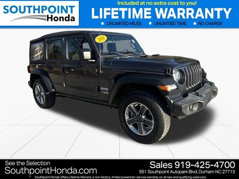 Used 2018 Jeep Wrangler Unlimited Sport image 1
