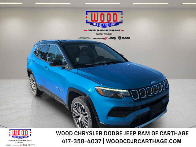 Used 2022 Jeep Compass Limited w/ Elite Group AWD/4WD image 1