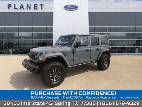 Used 2025 Jeep Wrangler Unlimited Rubicon AWD/4WD image 1