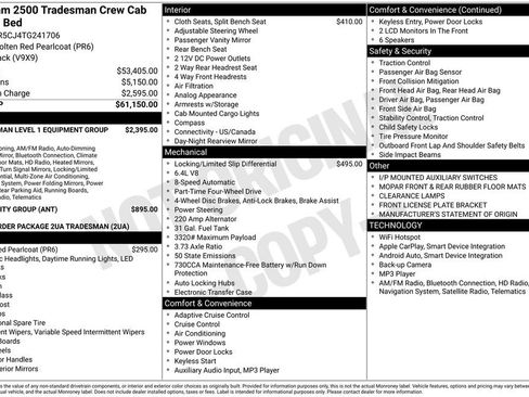 New 2026 RAM 2500 Tradesman image 6