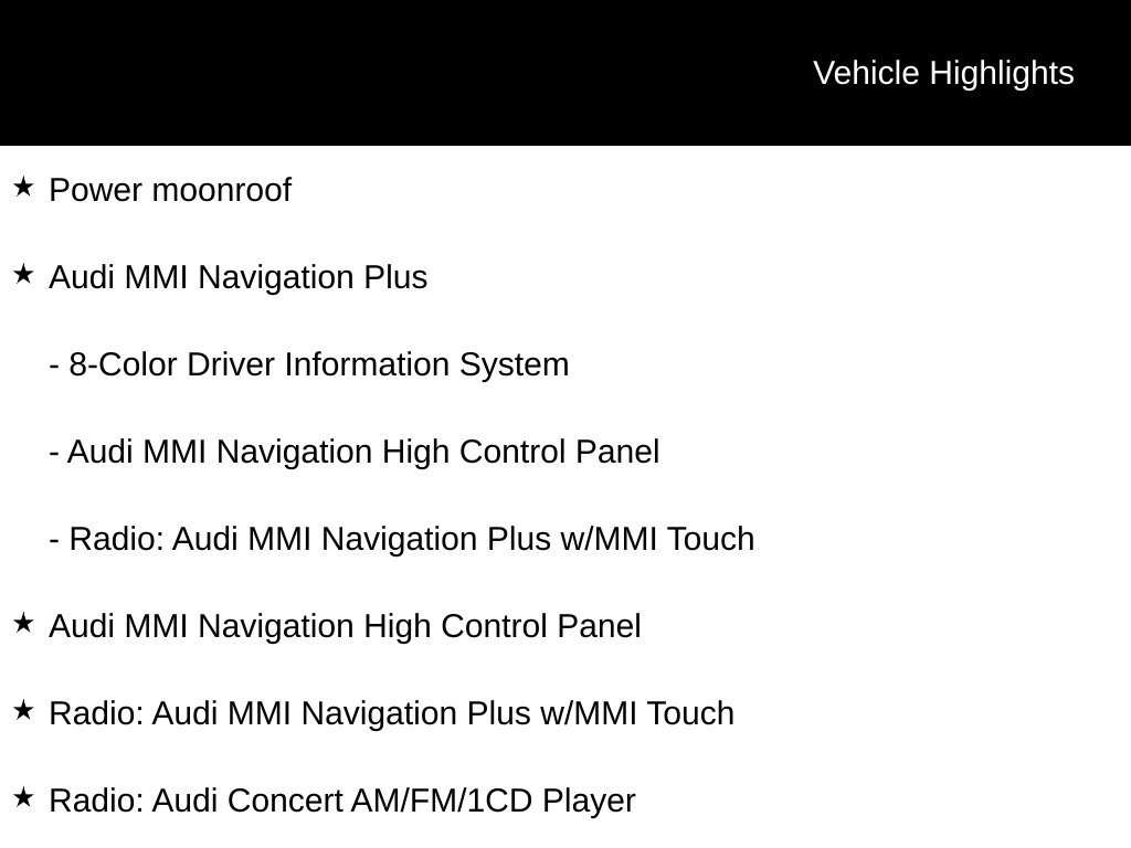 Used 2016 Audi A3 2.0T Premium w/ Audi MMI Navigation Plus AWD/4WD image 8