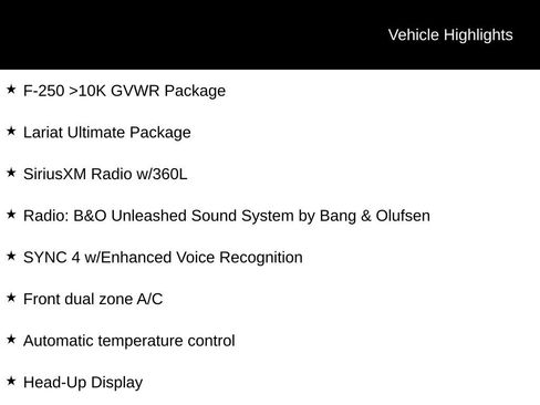 Certified 2024 Ford F250 Lariat w/ Lariat Ultimate Package AWD/4WD image 20