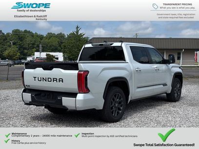 New 2026 Toyota Tundra Platinum
