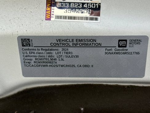 Used 2024 Chevrolet Equinox RS w/ RS Leather Package AWD/4WD image 40