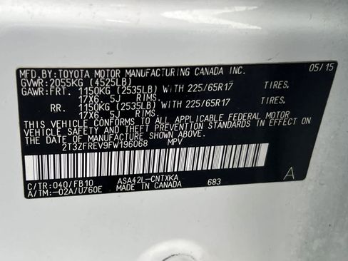 Used 2015 Toyota RAV4 LE image 30