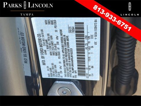 Certified 2024 Lincoln Nautilus Reserve w/ Equipment Group 202A image 35