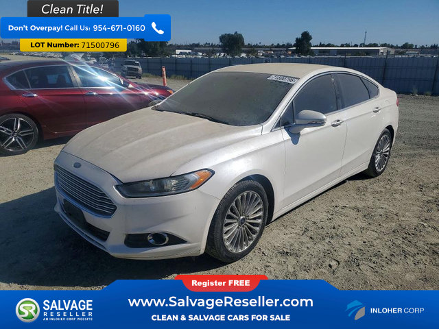 Used 2016 Ford Fusion Titanium FWD image 1