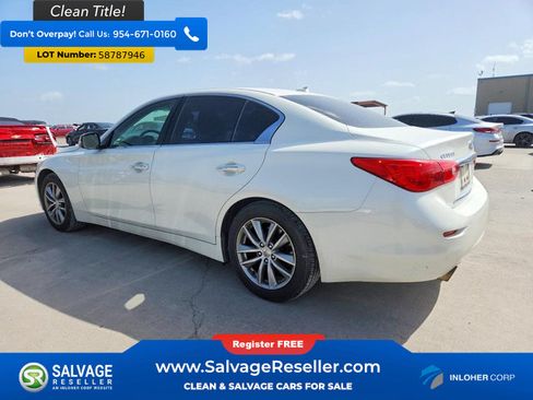 Used 2017 INFINITI Q50 3.0t Premium w/ 3.0T Premium Plus Package RWD image 3