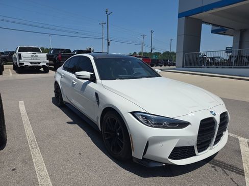 Used 2024 BMW M3 w/ Parking Assistance Package RWD image 1