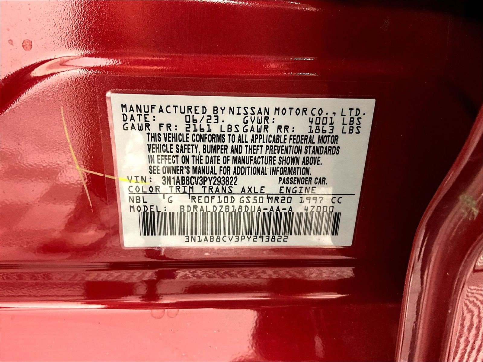 Used 2023 Nissan Sentra SV FWD image 19