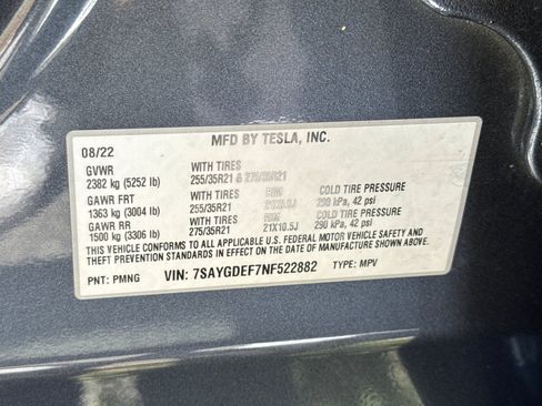 Used 2022 Tesla Model Y Performance AWD/4WD image 41