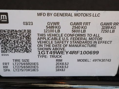 Certified 2024 GMC Sierra 3500 Denali w/ Denali Reserve Package AWD/4WD image 38