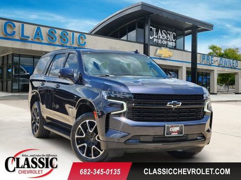 Used 2023 Chevrolet Tahoe RST w/ Luxury Package RWD image 1