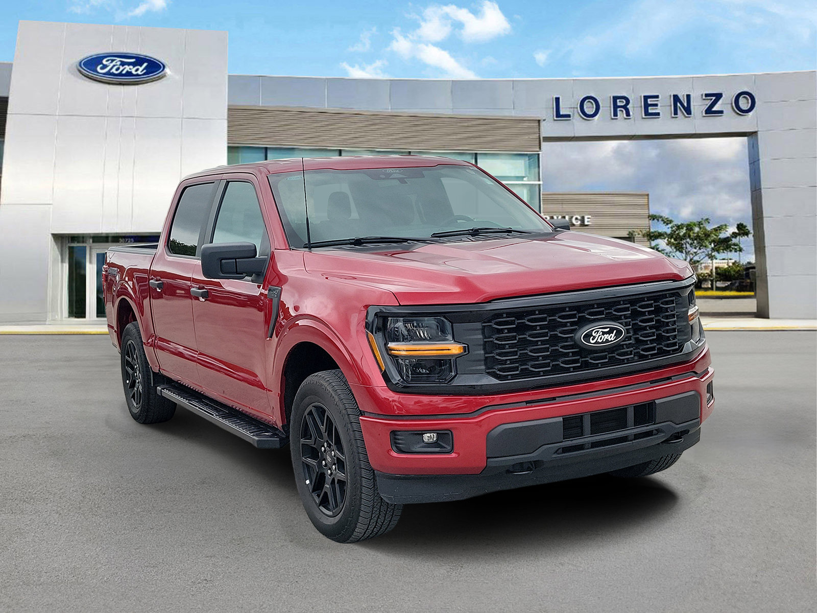 Used 2025 Ford F150 STX w/ STX Black Appearance Package AWD/4WD image 3
