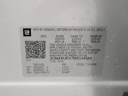 Used 2021 Chevrolet Equinox LT AWD/4WD image 29