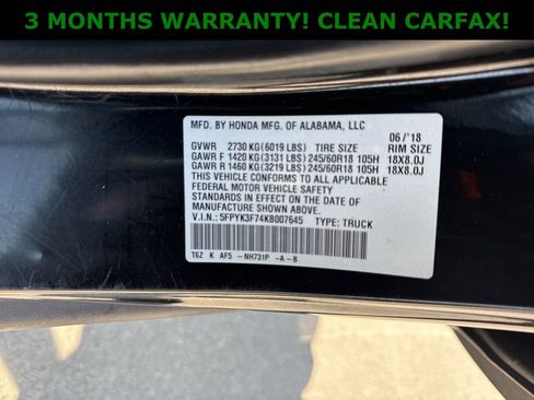 Used 2019 Honda Ridgeline RTL-E image 24