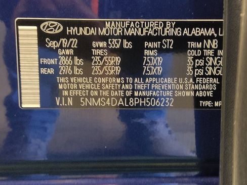 Used 2023 Hyundai Santa Fe Limited w/ Cargo Package AWD/4WD image 33