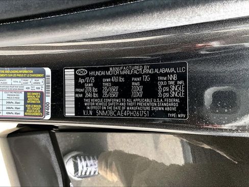 Certified 2023 Hyundai Tucson SEL AWD/4WD image 17
