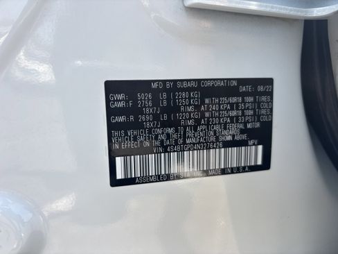 Used 2022 Subaru Outback Touring XT AWD/4WD image 28