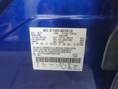 Used 2015 Ford Edge SEL w/ Equipment Group 201A image 33