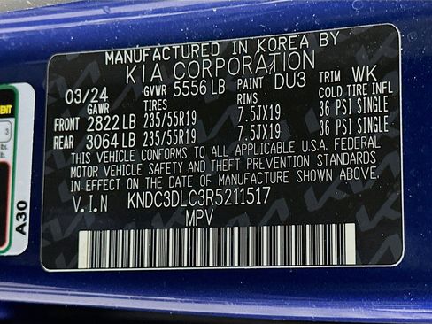 Used 2024 Kia EV6 Wind w/ Wind Technology Package image 12