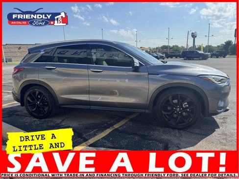 Used 2021 INFINITI QX50 Autograph w/ Premium White Leather Package image 9