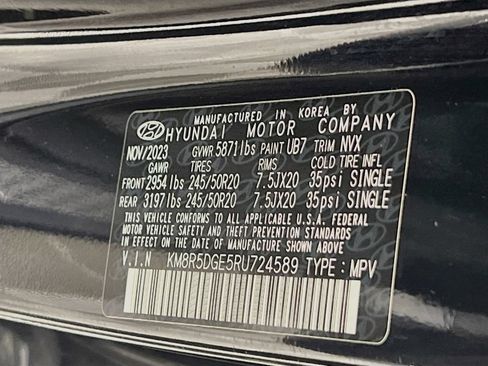 Certified 2024 Hyundai Palisade Limited AWD/4WD image 29