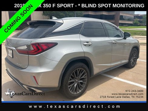 Used 2019 Lexus RX 350 F Sport w/ Navigation Package AWD/4WD image 3