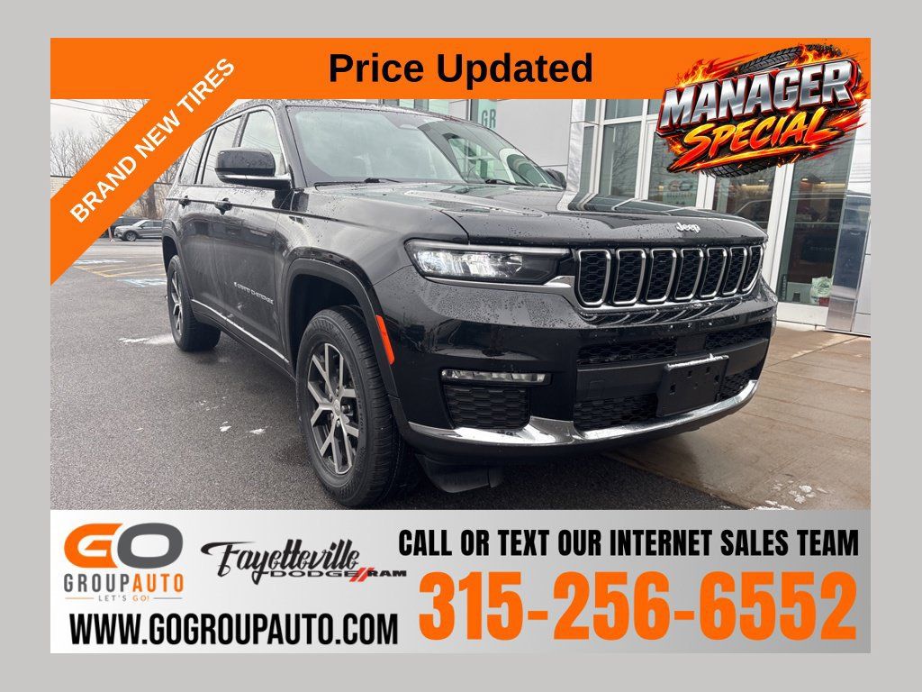 Used 2023 Jeep Grand Cherokee L Limited AWD/4WD image 1
