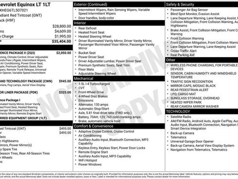 New 2026 Chevrolet Equinox LT w/ Convenience Package II FWD image 29