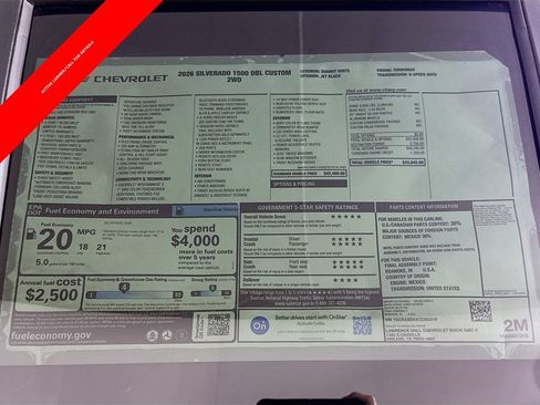 New 2026 Chevrolet Silverado 1500 Custom image 20