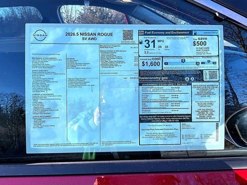 New 2026 Nissan Rogue SV w/ Cold Weather Package image 13