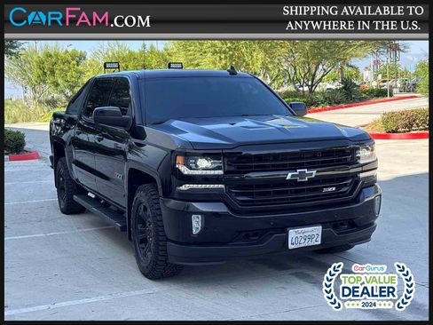 Used 2018 Chevrolet Silverado 1500 LTZ Z71 w/ Midnight Edition AWD/4WD image 1