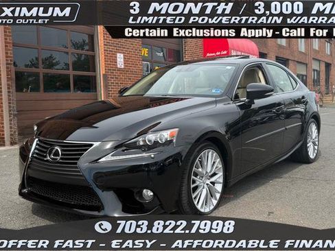 Used 2014 Lexus IS 250 AWD w/ Luxury Package w/Brown Wood image 1