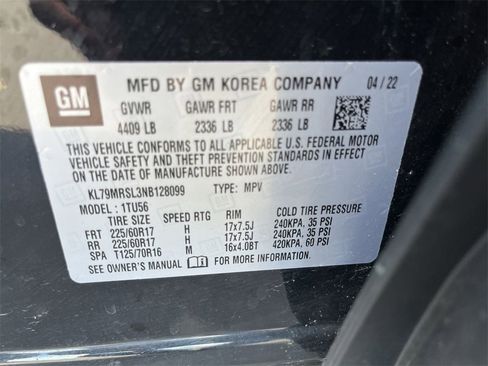 Certified 2022 Chevrolet TrailBlazer LT w/ Driver Confidence Package image 31