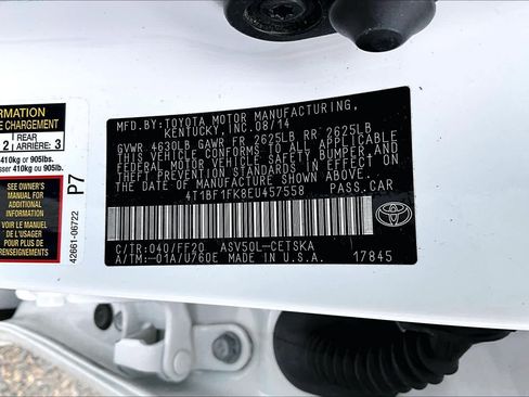 Used 2014 Toyota Camry SE FWD image 36