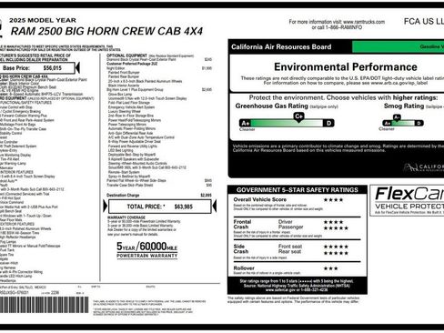 Used 2025 RAM 2500 Big Horn AWD/4WD image 3