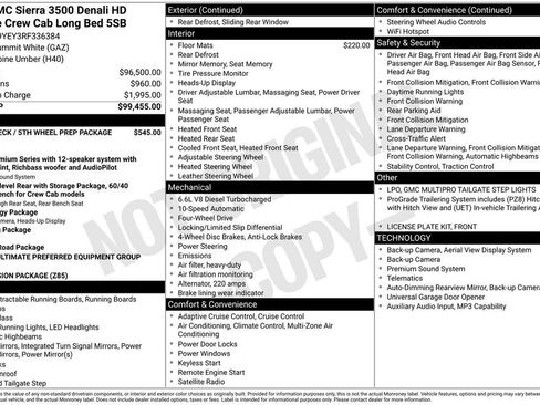 Used 2024 GMC Sierra 3500 Denali Ultimate AWD/4WD image 25