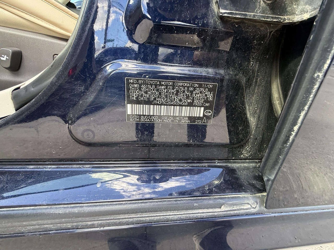Used 2010 Lexus IS 250 AWD w/ Preferred Accessory Package image 20