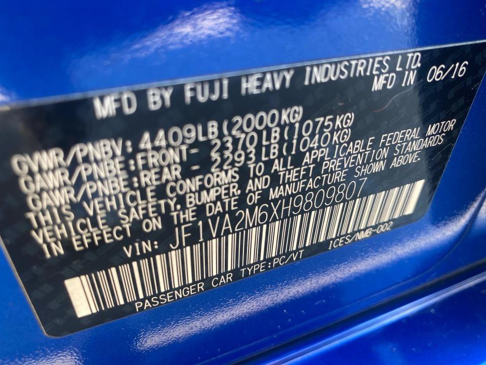 Used 2017 Subaru WRX STI w/ Popular Package #3 AWD/4WD image 39
