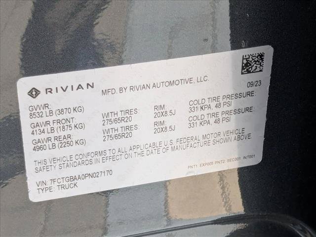 Used 2023 Rivian R1T Adventure Dual AWD/4WD image 26