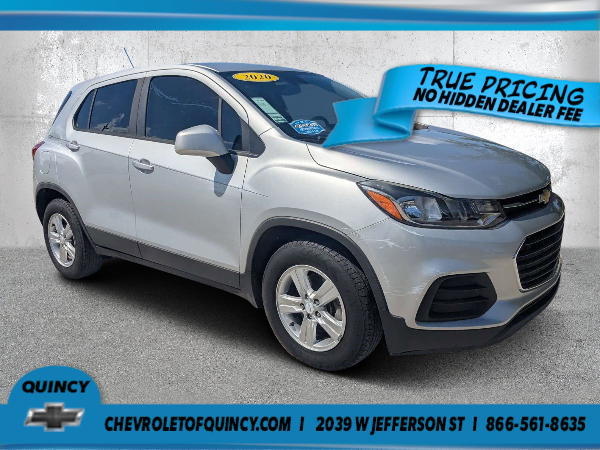 Used 2020 Chevrolet Trax LS w/ Tint and Cruise Package FWD image 1