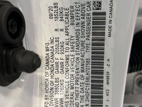 Used 2020 Honda Civic Si image 50