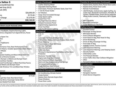 Used 2024 Kia Seltos S image 8