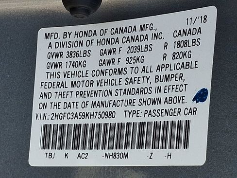 Used 2019 Honda Civic Si image 26