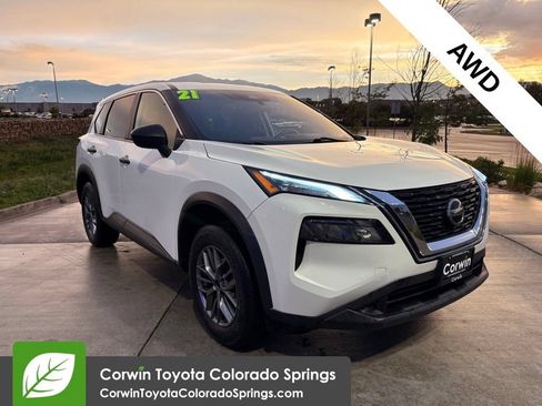 Used 2021 Nissan Rogue S AWD/4WD image 1