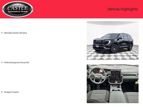 New 2026 GMC Acadia Elevation FWD image 3