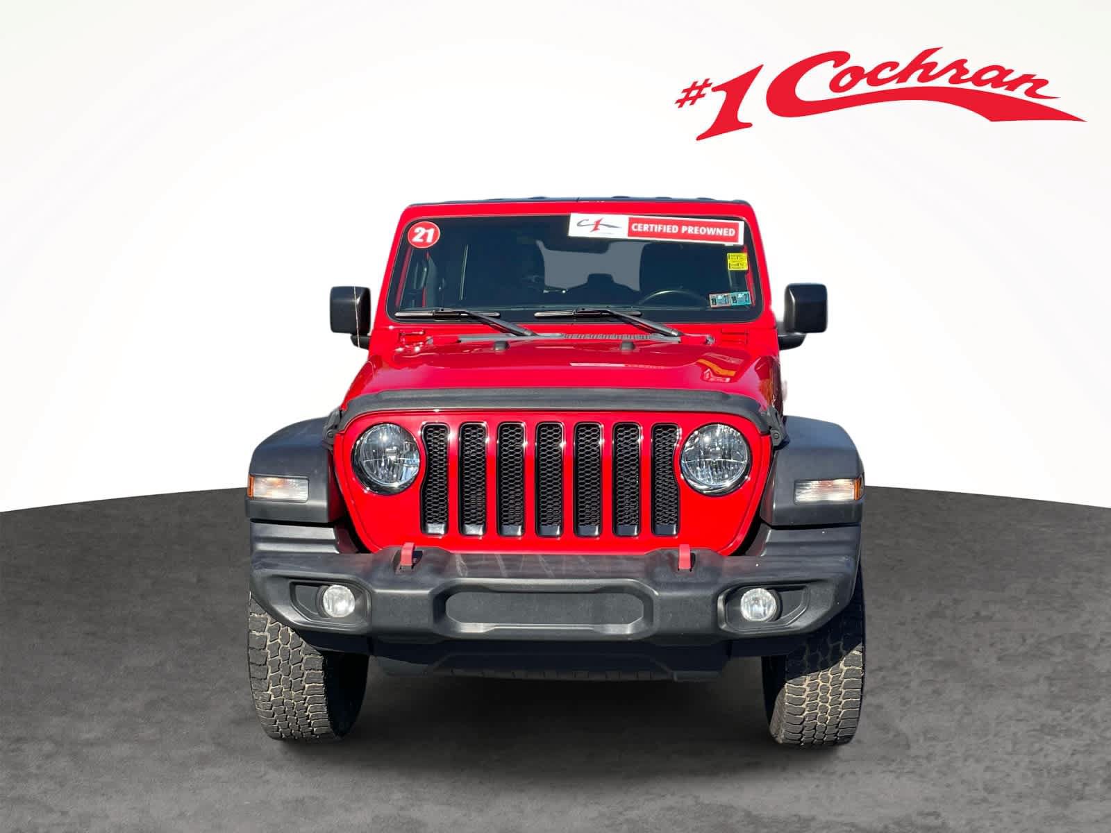 Used 2021 Jeep Wrangler Unlimited Sport AWD/4WD image 12